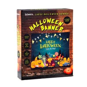 Lytworx 185 x 220cm Halloween Banner