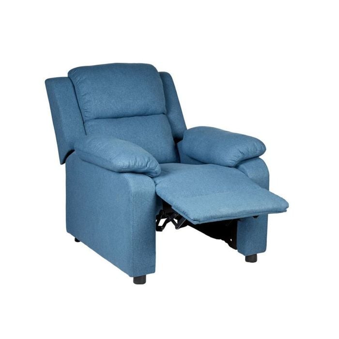 Erika Navy Blue Adult Recliner Sofa Chair Blue Lounge Couch Armchair Furniture