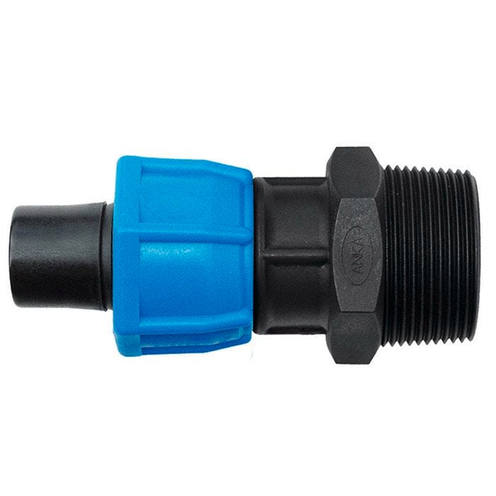 Anka Reducing Male Coupling 20 x 15mm Blue/Black