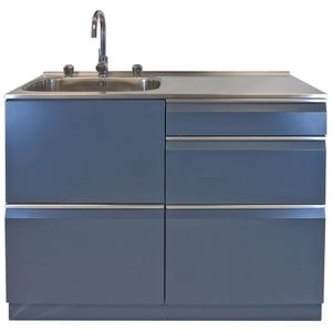 Dissco Elite Laundry Centre 1120x560mm Left Hand Tub Grey