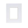 Nicola Spring A4 Frame Picture Mount - for A5 (6" x 8") Image