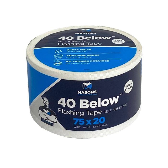 Masons™  75mm x 20m 40 Below Flashing Tape
