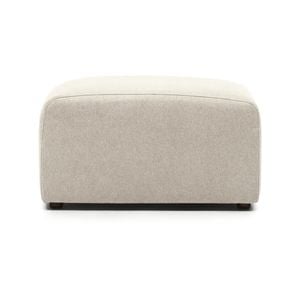 Neom footrest in beige, 75 x 64 cm