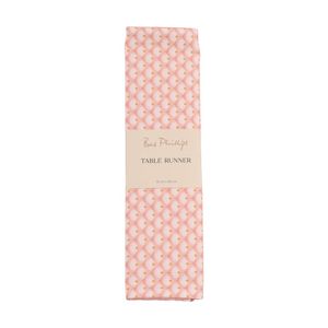 Bas Phillips Printed Linen Looks Table Runner Daisy Small 35x150cm