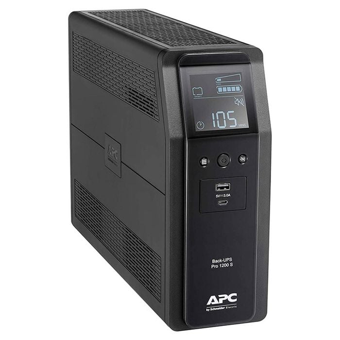 Apc Back-ups Pro 1200va/720w Line Interactive Ups, Tower, 230v/10a Input, 8x Iec C13 Outlets, Lead Acid Battery
