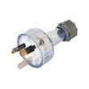 DETA 10A Clear Plug Top - Clear