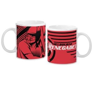 Bbl Coffee Mug - Melbourne Renegades - Drinking Cup - Big Bash League Cricket