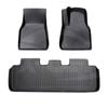 3D Heavy Duty All Weather Car Mat Floor Liner Complete Set Front Rear for Tesla Model Y 2022-2025