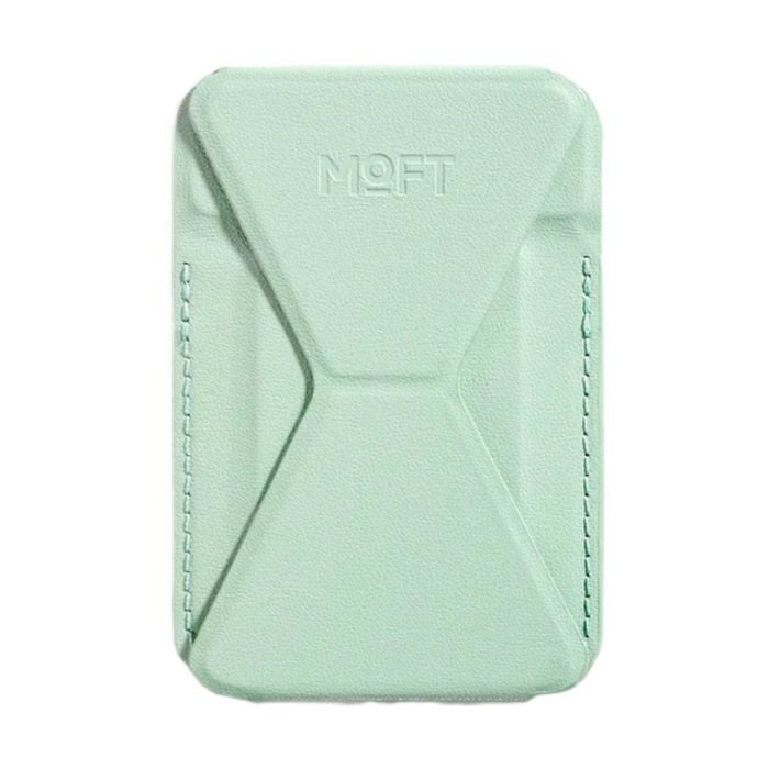 MOFT Snap-On iPhone Stand & Wallet (MOVAS) - Peppermint