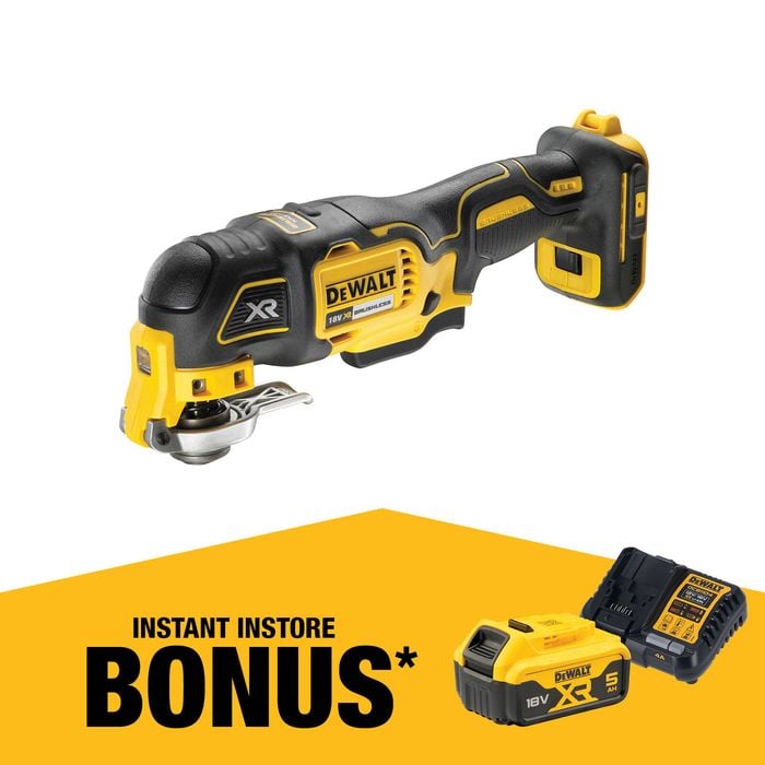 DeWALT 18V XR Li-Ion 3 Speed Oscillating Multi-Tool DCS356N-XJ - Skin Only