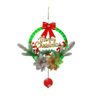Lifebay LED Christmas Garland with Wreath & Sign
