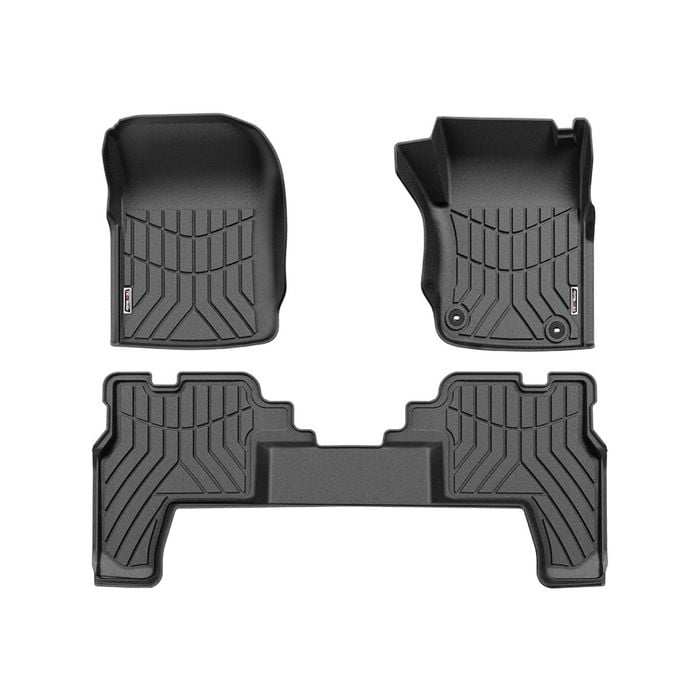 KIWI MASTER Car Floor Mats fit Toyota Landcruiser 76 Series 2012 - ON GXL Dual Cab