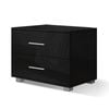 ALFORDSON Bedside Table Black