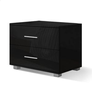 ALFORDSON Bedside Table Black