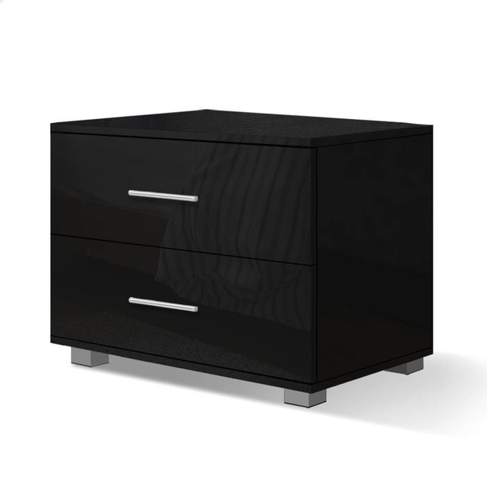 ALFORDSON Bedside Table Black