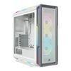 Corsair Icue 5000t Rgb Tempered Glass Mid-tower Atx Case - White [cc-9011231-ww]
