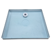 Wet Area Solutions 1000 x 1000mm Centre Outlet Shower Tile Over Tray