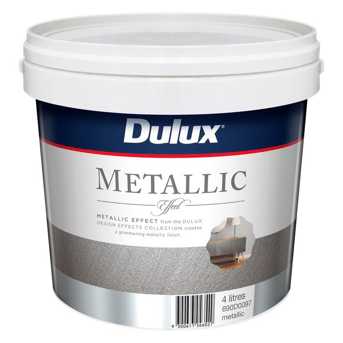 Dulux Design Metallic Effect Paint - 4L