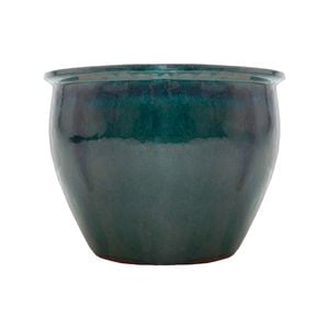Northcote Pottery 22cm Forest Green Jardin Planter