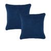 Bianca Turin Indigo European Pillowcases