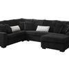 Voiron Sectional Sofa - Black