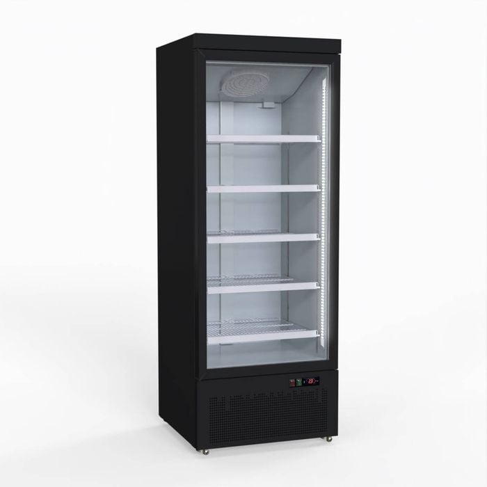 Thermaster Door Supermarket Fridge Black Lg-600bgbm