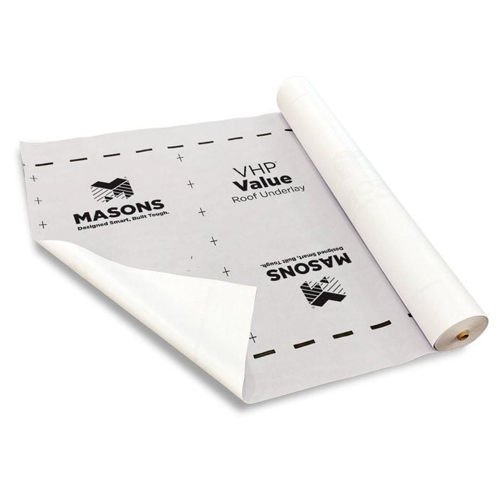Masons 125gsm 1.25 x 40m (50m2) Roof Underlay 