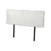 Pu Leather Double Bed Headboard Bedhead - White