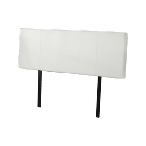 Pu Leather Double Bed Headboard Bedhead - White