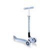 Globber PRIMO ECOLOGIC Foldable Scooter with Lights - Blueberry