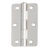 Miles Nelson 90 x 60mm Satin Nickel Loose Pin Butt Rad Edge Hinge