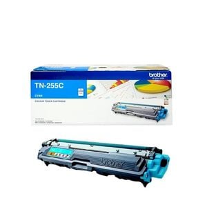 Brother TN-255C Cyan Toner  2,200 Page Cartridge