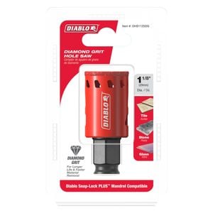 Diablo 1-1/8" Diamond Grit Hole Saw