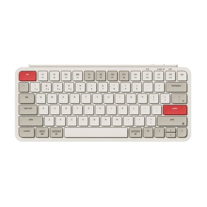 Keychron B1 Pro Ultra-slim Wireless Keyboard (retro Red)