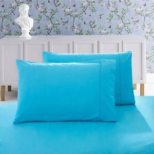 Fabric Fantastic 1000TC Premium Ultra Soft Standrad size Pillowcases 2-Pack - Light Blue
