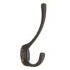 Zenith 135mm Matte Black Round Robe Hook