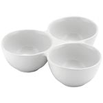 Ladelle Alto Serve & Share 3 Porcelain Dip Serving Bowl
