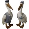 2pc LVD Pelicans Resin Figurine Home/Lounge Ornament Sculpture Decor Set 22cm