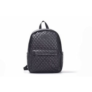 Tosca Metro Quilted Oxford Travel 15" Laptop Backpack Black