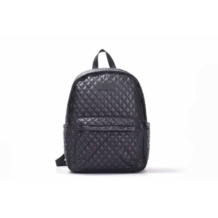 Tosca Metro Quilted Oxford Travel 15" Laptop Backpack Black