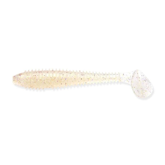 Keitech Fat Swing Impact Fat 3.8" Soft Plastic Fishing Lure 529 Crystal Flash