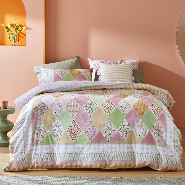 MyHouse Makenna Quilt Cover Set