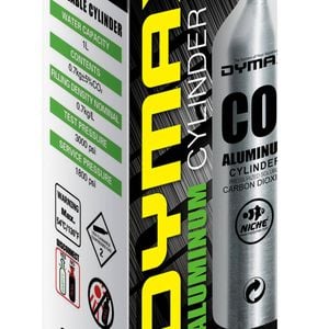 Dymax CO2 Aluminum Cylinder 1L - Empty (DM493)