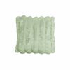 Diana faux fur soft filled cushion square - 45cm x 45cm frost