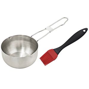 Matador 2 Piece BBQ Basting Pot and Brush Set