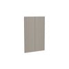Kaboodle 900mm Cardamom V-Groove Medium Pantry Doors - 2 Pack