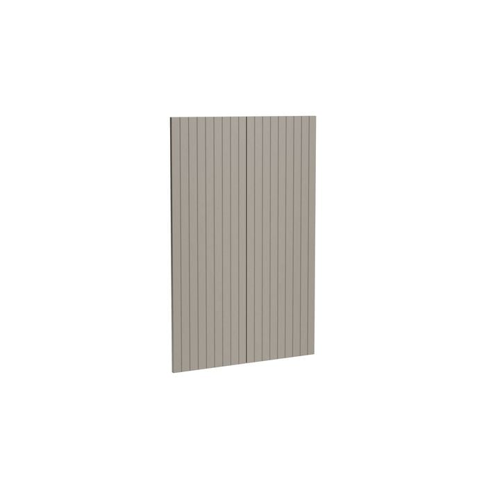 Kaboodle 900mm Cardamom V-Groove Medium Pantry Doors - 2 Pack