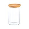 Argon Tableware Glass Storage Jar with Cork Lid - 1 Litre