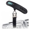 Sansai Electronic Digital Portable Luggage Scale 50KG Travel Hanging Weight BLK