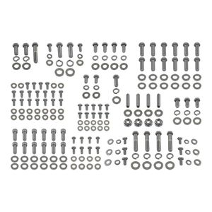 Engine Bolt Kit Stainless Steel Small Block Chev 283 327 350 383 400 Long Water Pump